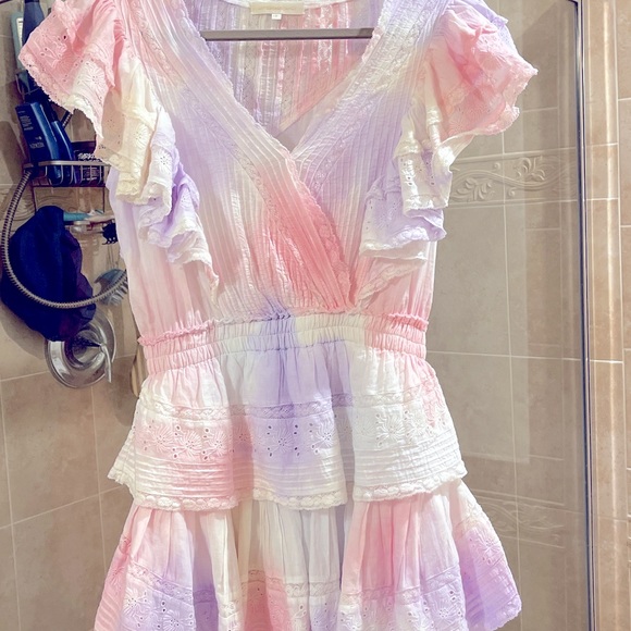 LoveShackFancy- small, Gwen dress in multi dye. - Picture 9 of 10